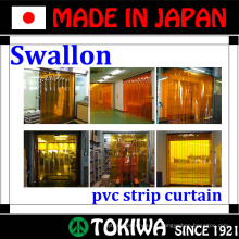 Swallon Co., Ltd. rideau avec des fonctions de protection sonore, de pesticides et de protection contre le froid. Fabriqué au Japon (anneaux de rideaux en plastique)